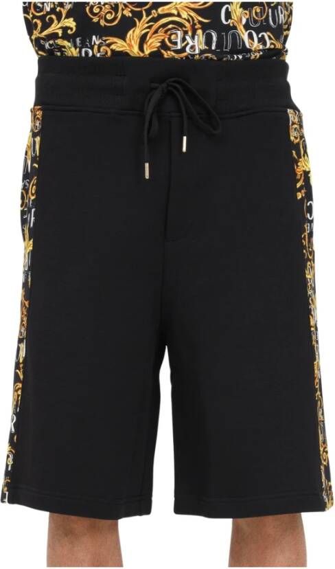 Versace Jeans Couture Hoge kwaliteit casual broeken voor heren Black Heren