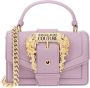Versace Jeans Couture Shoulder bag with baroque buckle Paars Dames - Thumbnail 10