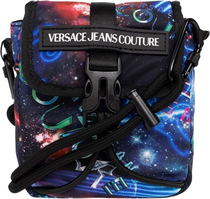 Versace Jeans Couture Galaxy Couture Cross Body Tas Black Heren