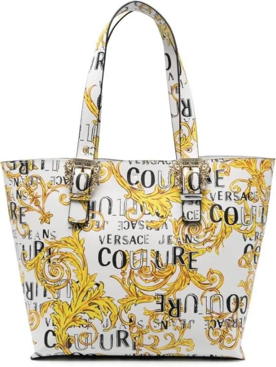 Versace Jeans Couture Versace Jeans Women's Shopping Bag Wit Dames