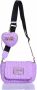 Versace Jeans Couture Knapperige Gewatteerde Tassen Purple Dames - Thumbnail 1