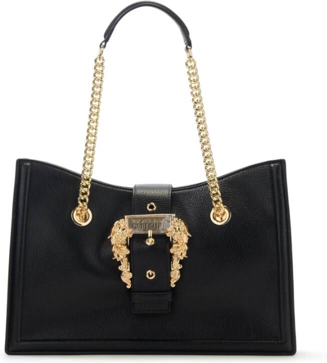 Versace Jeans Couture Zwarte Couture Tas Black Dames