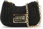 Versace Jeans Couture Crunchy Bags Sketch 2 Gewatteerde Nylon Mini Tas Black Dames - Thumbnail 4