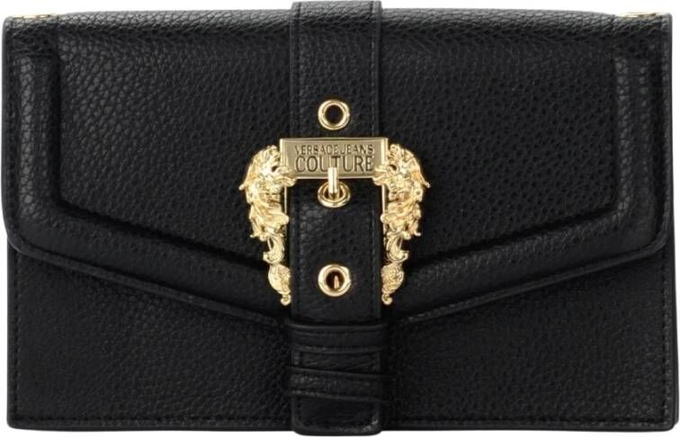 Versace Jeans Couture Stijlvolle Schoudertas Black Dames