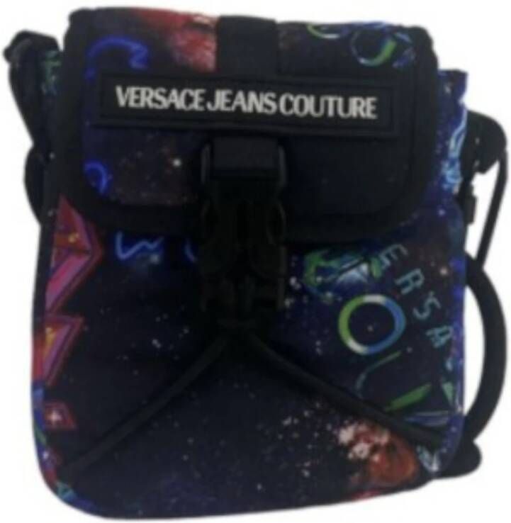 Versace Jeans Couture Galaxy Couture Cross Body Tas Black Heren