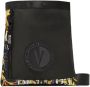 Versace Jeans Couture Zwarte Barok Print Heren Schoudertas Black Heren - Thumbnail 1