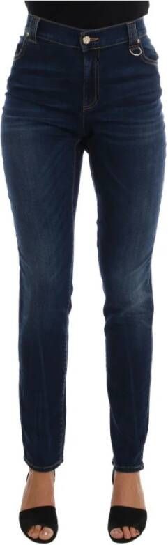 Versace Jeans Couture Skinny jeans Blauw Dames