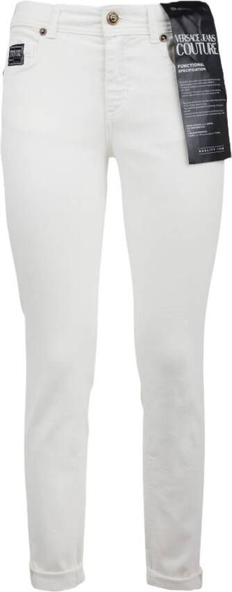 Versace Jeans Couture Skinny Jeans White Dames