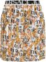 Versace Jeans Couture Witte Twill Rok Polyester Samenstelling Multicolor Dames - Thumbnail 1