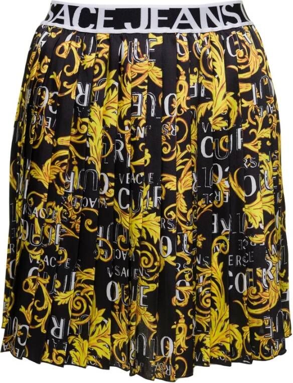 Versace Jeans Couture Skirts Yellow Geel Dames