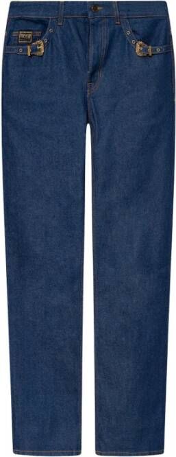 Versace Jeans Couture Slanke jeans Blauw Dames