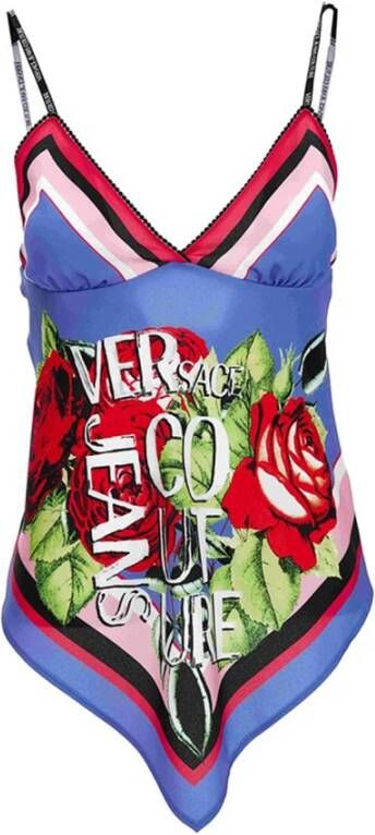 Versace Jeans Couture MultiColour Top voor Dames Multicolor Dames