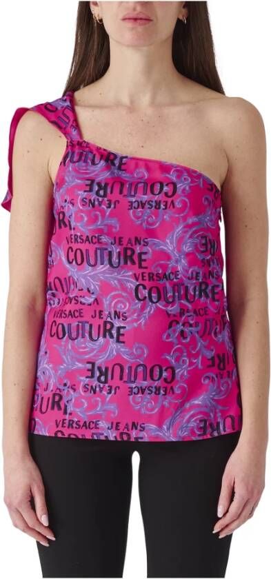 Versace Jeans Couture Sleeveless Tops Roze Dames