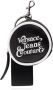 Versace Jeans Couture Zwarte Logo Lettering Sleutelhanger Black Dames - Thumbnail 1