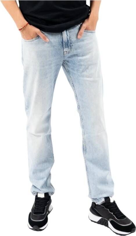 Versace Jeans Couture Milano Slim Fit Jeans Blue Heren