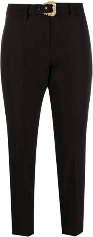 Versace Jeans Couture Slim-fit Trousers Zwart Dames
