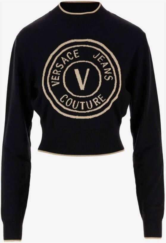 Versace Jeans Couture Stijlvolle 75Hafm21 Cm01Ak42 10000010 Zwart Dames