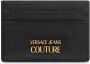 Versace Jeans Couture Stijlvolle Portemonnees voor Mannen en Vrouwen Zwart Heren - Thumbnail 1