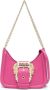 Versace Jeans Couture Fuchsia Tas met Flap Sluiting en Barok Gesp Pink Dames - Thumbnail 1