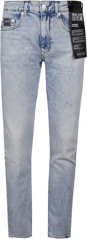 Versace Jeans Couture Straight Jeans Blauw Heren