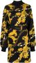 Versace Jeans Couture Zwarte Jurk Aw23 Stijlvol en Comfortabel Black Dames - Thumbnail 3