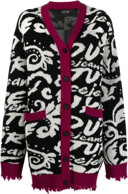 Versace Jeans Couture Stijlvolle Sweaters Collectie Multicolor Dames