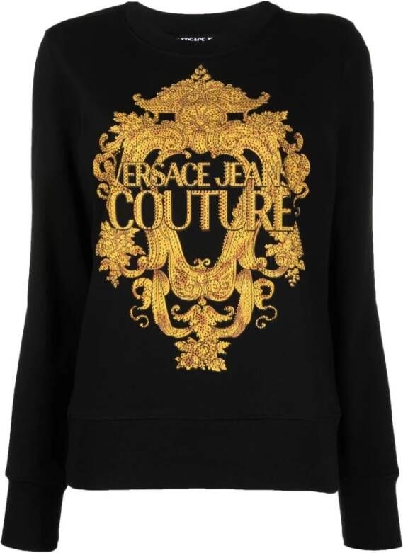 Versace Jeans Couture Sweaters Zwart Dames