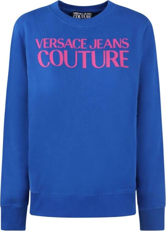 Versace Jeans Couture Trainingsshirt Blue Dames