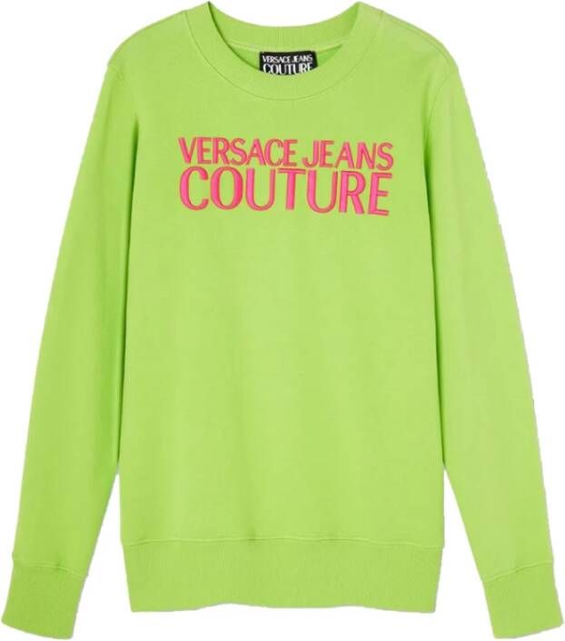 Versace Jeans Couture Sweatshirt Geel Dames
