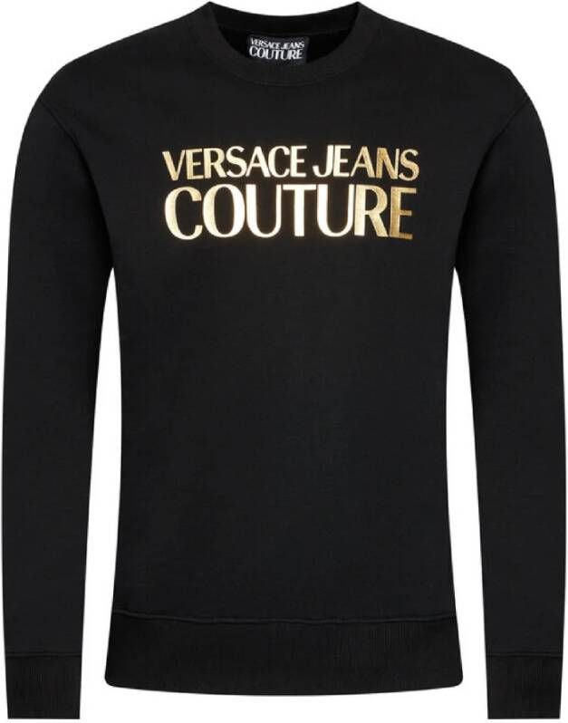 Versace Jeans Couture Heren Zwart Crewneck Logo Sweatshirt XL Black Heren