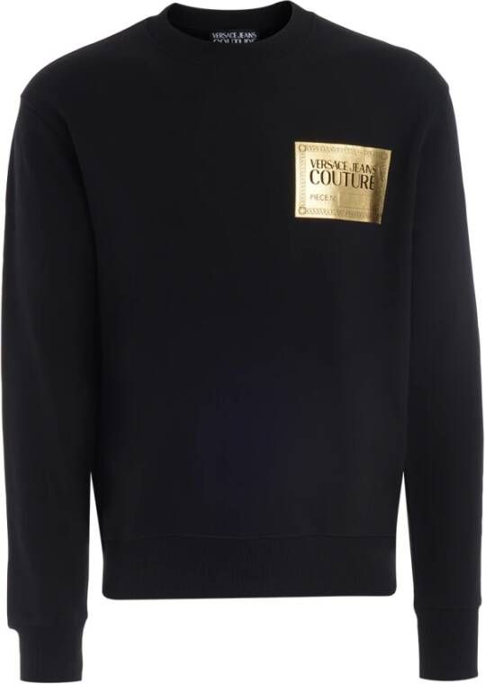 Versace Jeans Couture Sweatshirt; Hoodies Zwart Heren