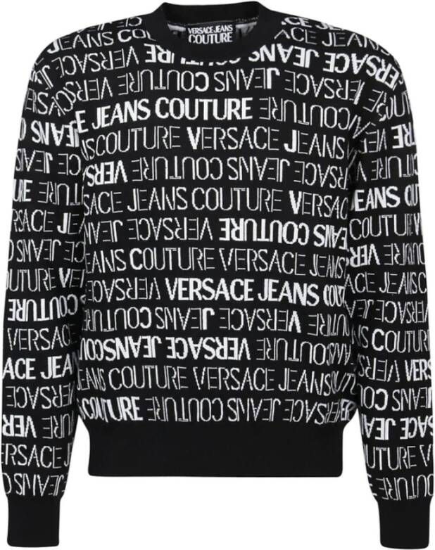 Versace Jeans Couture Sweatshirt hoodies Zwart Heren