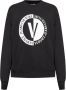 Versace Jeans Couture Katoenen sweatshirt met reliëflogo Black Heren - Thumbnail 2