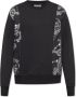 Versace Jeans Couture Zwarte Sweaters voor Heren Stijlvolle Upgrade Black Heren - Thumbnail 1