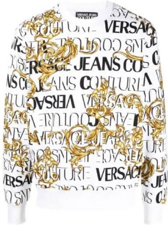 Versace Jeans Couture Sweatshirt Wit Heren
