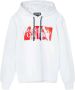 Versace Jeans Couture Iridescent Wit Hoodie Sweatshirt White Heren - Thumbnail 1