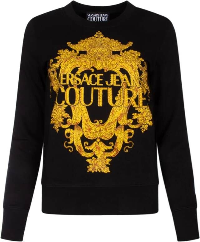 Versace Jeans Couture Sweatshirt Zwart Dames