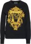 Versace Jeans Couture Crew Neck Sweatshirt Black Dames - Thumbnail 1