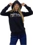 Versace Jeans Couture Trainingsshirt Comfortabele en Stijlvolle Hoodie voor Vrouwen Black Dames - Thumbnail 1
