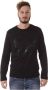 Versace Jeans Couture Trainingshirt Klassieke Wassing Productstijl ID: B3Gqa794 Black Heren - Thumbnail 1