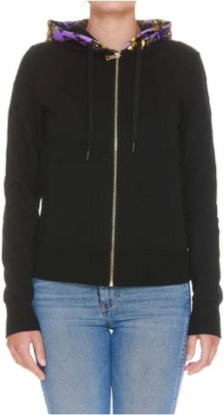 Versace Jeans Couture Sweatshirts Hoodies Zwart Dames