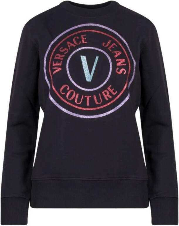 Versace Jeans Couture Sweatshirts hoodies Zwart Dames