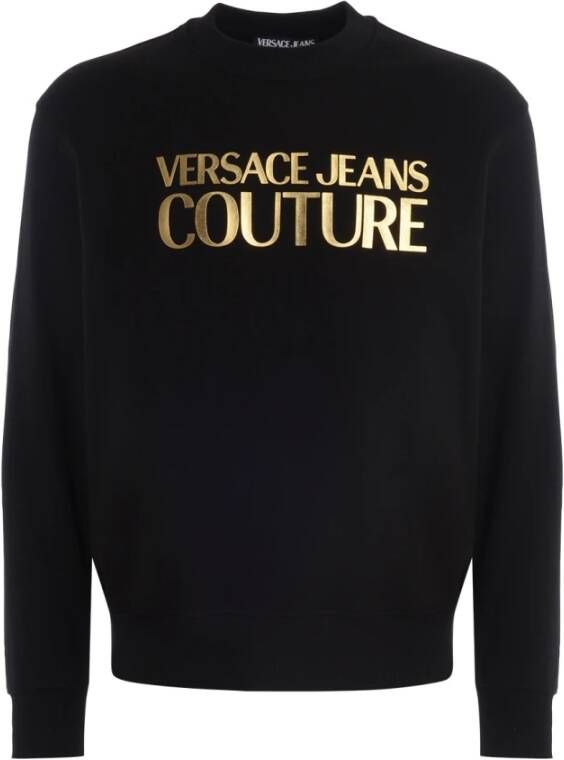 Versace Jeans Couture Sweatshirts; Hoodies Zwart Heren