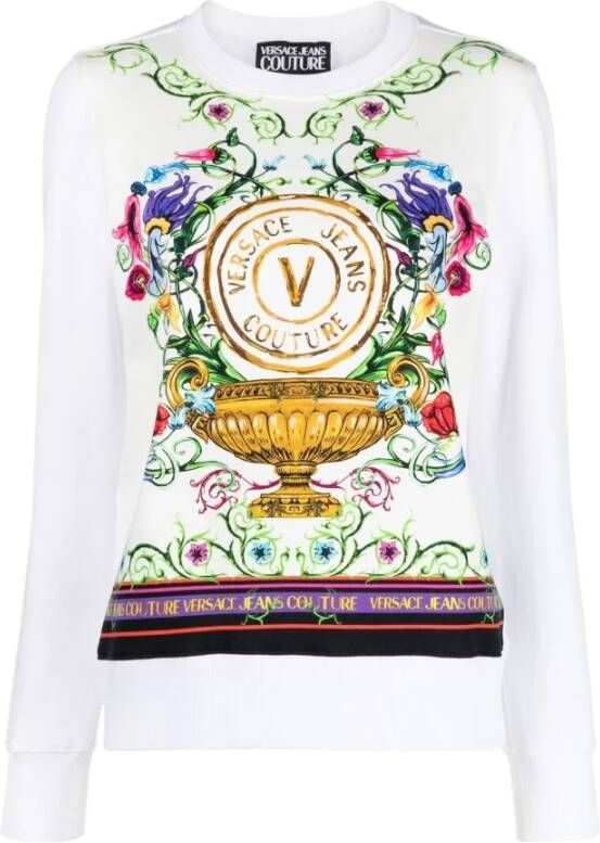 Versace Jeans Couture Stijlvolle Couture Hoodie Multicolor Dames