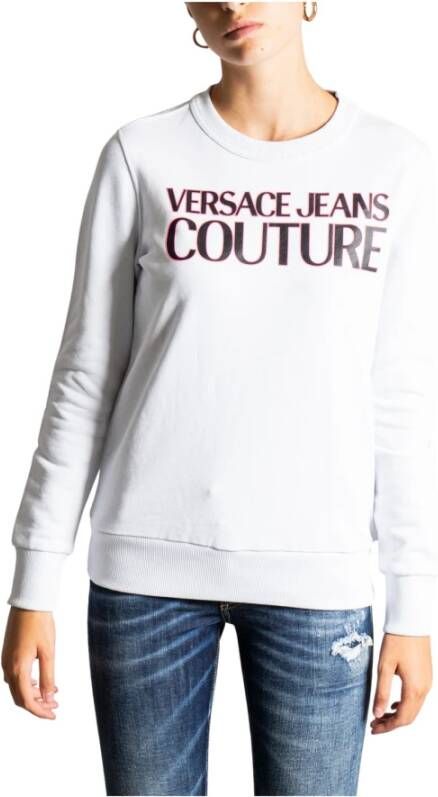 Versace Jeans Couture Sweatshirts Wit Dames