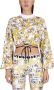Versace Jeans Couture Witte Hoodie Sweater Multicolor Dames - Thumbnail 2