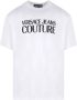 Versace Jeans Couture Iconisch Logo Katoenen Sweatshirt voor Heren White Heren - Thumbnail 1