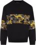 Versace Jeans Couture Stijlvolle Couture Hoodie Black Heren - Thumbnail 1