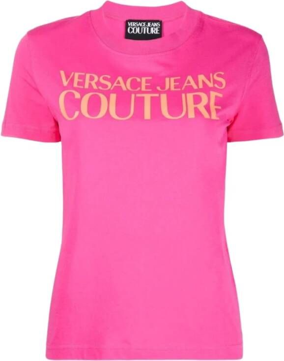 Versace Jeans Couture T -shirt binnenkort Roze Dames
