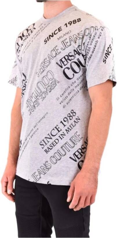 Versace Jeans Couture T-Shirt Grijs Heren